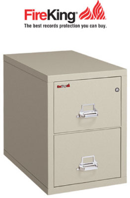 Image of FireKing  2-2130-2, 2 Drawer Legal, 2 Hour Fire Rated Vertical Filing Cabinet