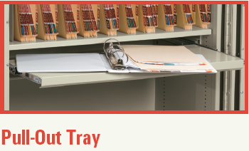 Image of Pull Out Tray / Shelf for FireKing Storage Cabinet