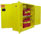 Image of 4DA130 - Flammable (Dual Access) Storage Cabinets - 30 Gal. Storage Capacity