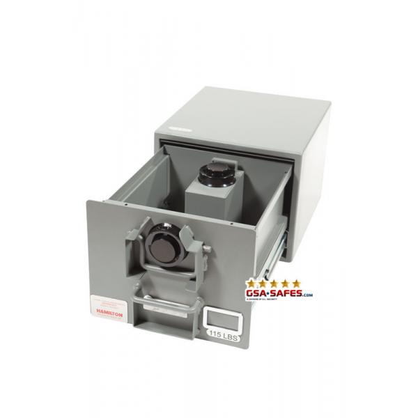 Image of 7110-01-015-2851 | Class 6 Army Field Safe, Single Lock, Black