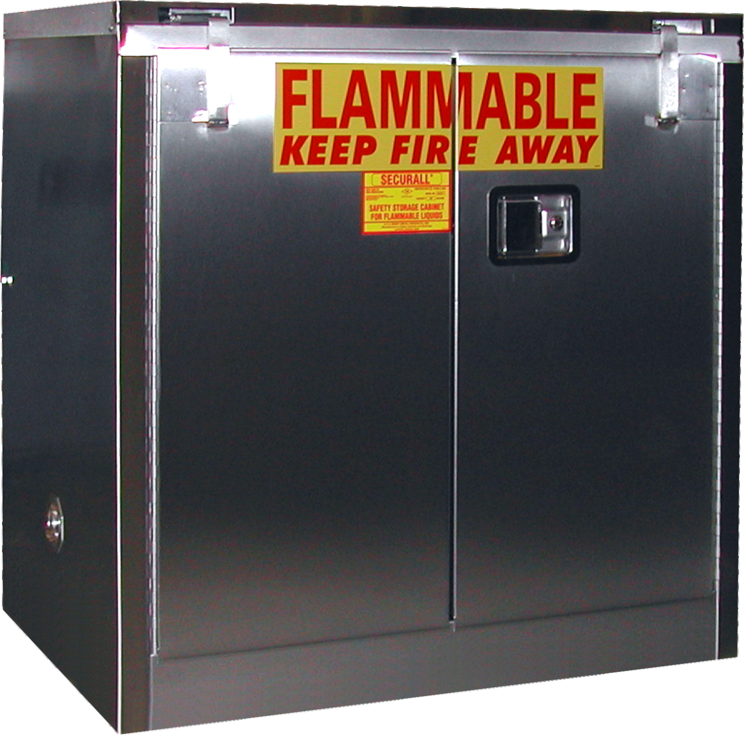 Image of A131-SS - Stainless Steel Flammable Storage Cabinet - 30 Gal. Storage Capacity