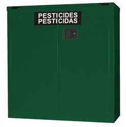 Image of AG330 - Pesticide/Agrochemical Storage Cabinet - 30 Gal. Self-Close, Self-Latch Safe-T-Door