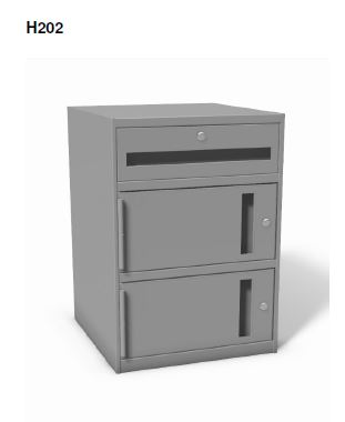 Image of Model H202 - Sit-down 27 1/2â High Undercounter Cabinet