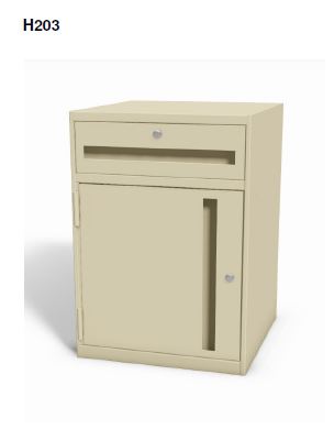 Image of Model H203 - Sit-down 27 1/2â High Undercounter Cabinet