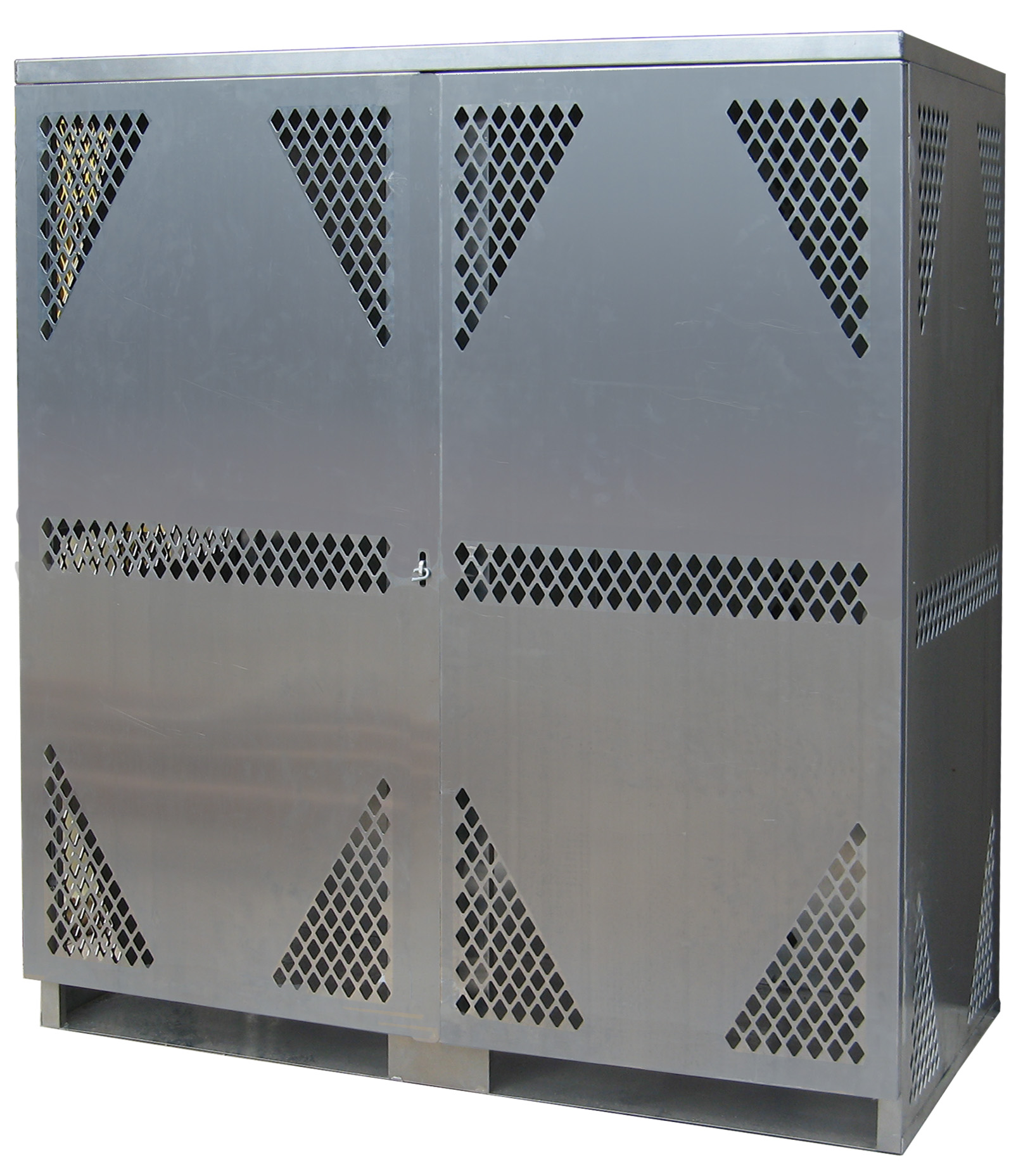 Image of LP16S - Vertical - LP/Oxygen Storage Cabinet - 16 Cyl. Vertical Standard 2-Door