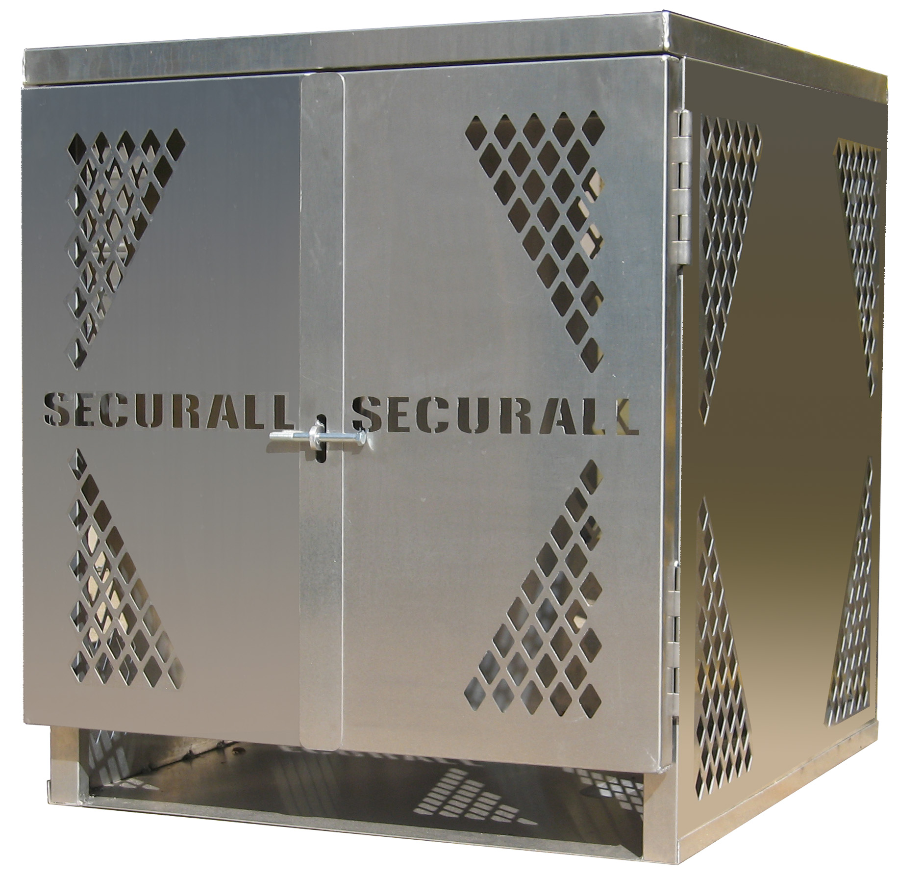Image of LP4S - Vertical - LP/Oxygen Storage Cabinet - 4 Cyl. Vertical Standard Door