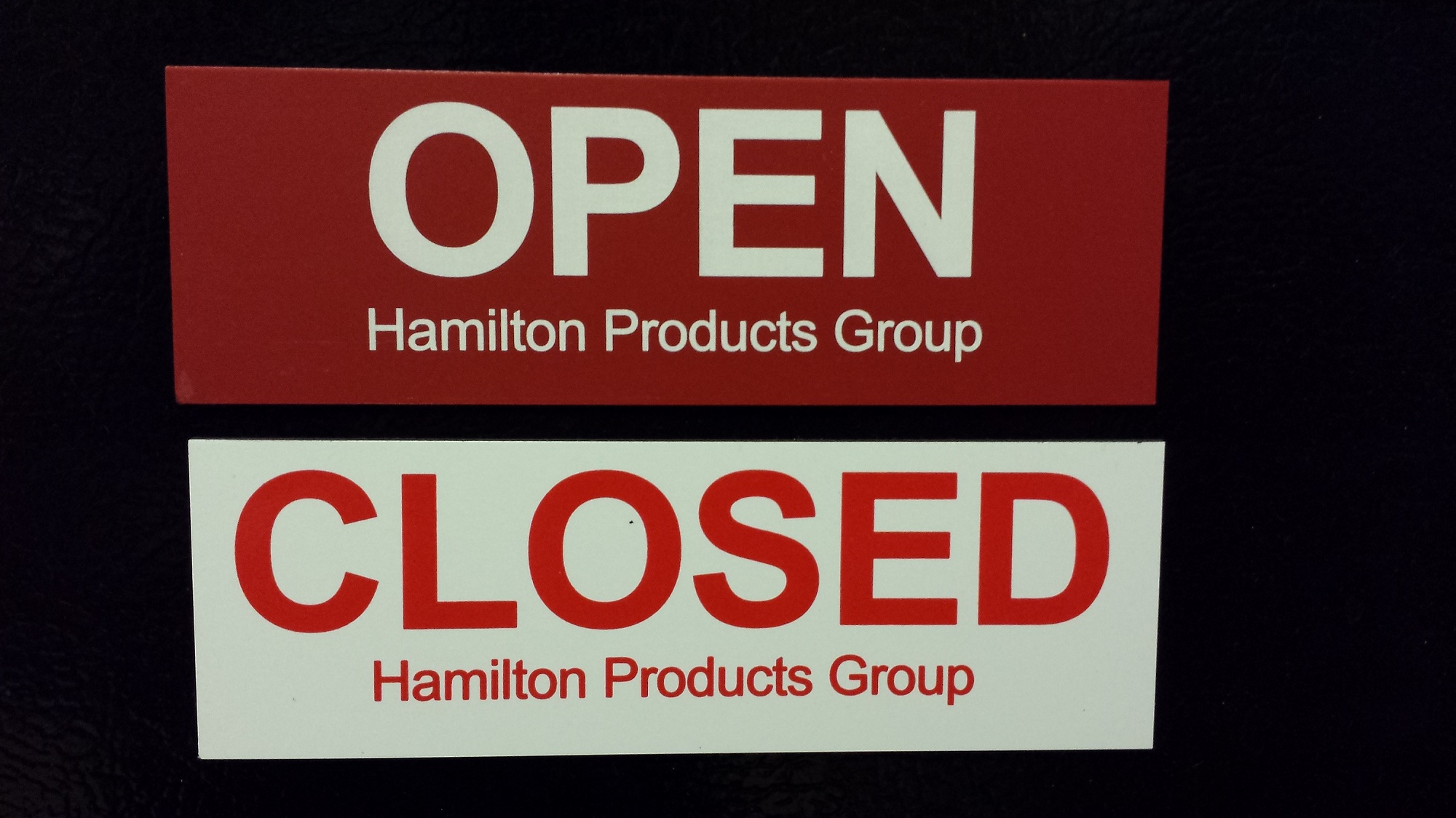 Image of Magnetic Signs | Open / Closed Magnetic Signs