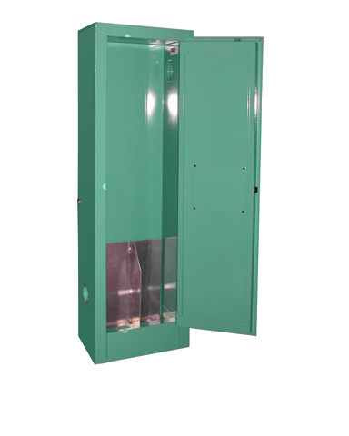 Image of MG102P MedGas Partial Gas Cylinder Storage Cabinet