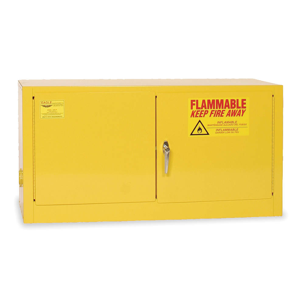 Image of WMA318 - Stackable Cabinet - 18 Gal. Self-Close, Self-Latch Safe-T-Door