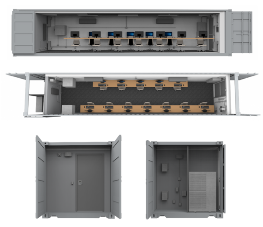 Image of X540 High-Density Workstations Rapid SCIF