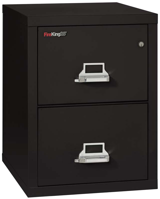 Image of FireKing 2-2125-C, 2 Drawer Legal Vertical File Cabinet, 25" Depth