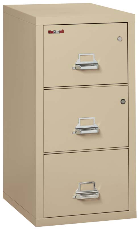 Image of FireKing 3-2131-C SF Safe in a File Cabinet